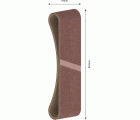 Banda de lija PRO X440, 75 x 610 mm, G40, 3 unidades