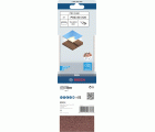 Banda de lija PRO X440, 75 x 610 mm, G60, G80, G100, 3 unidades