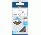 Banda de lija PRO X440, 13 x 457 mm, G120, 3 unidades