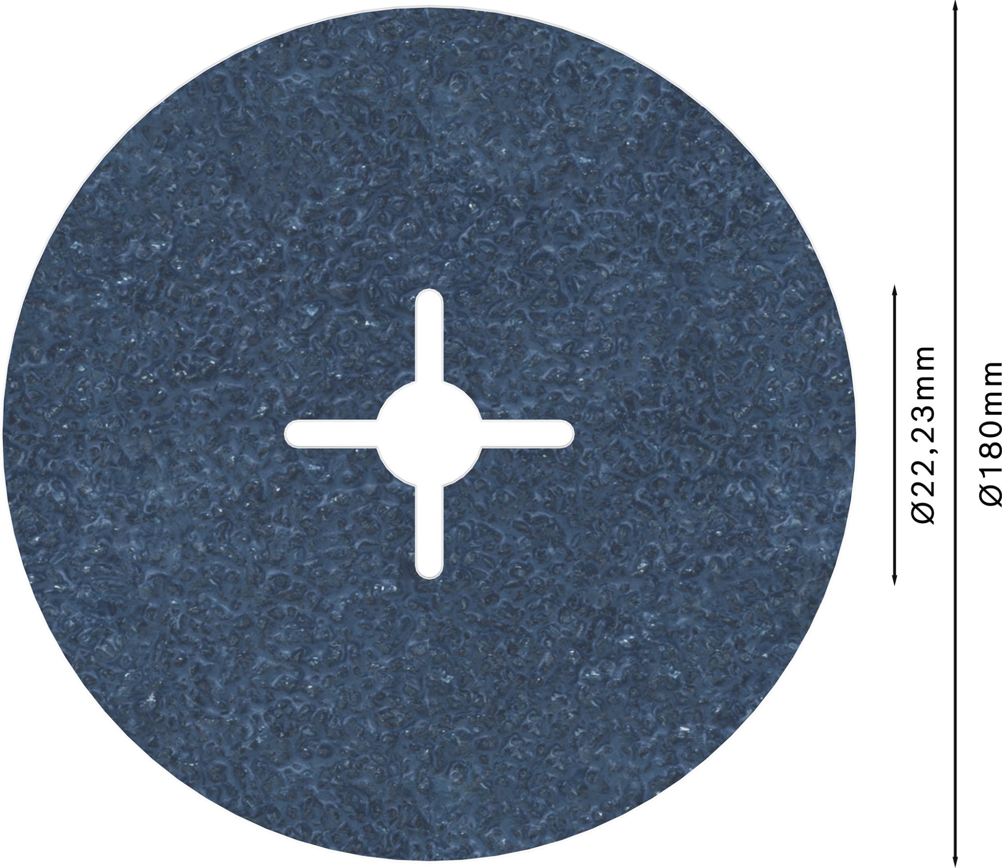 Disco de fibra PRO R574, 180 mm, G24