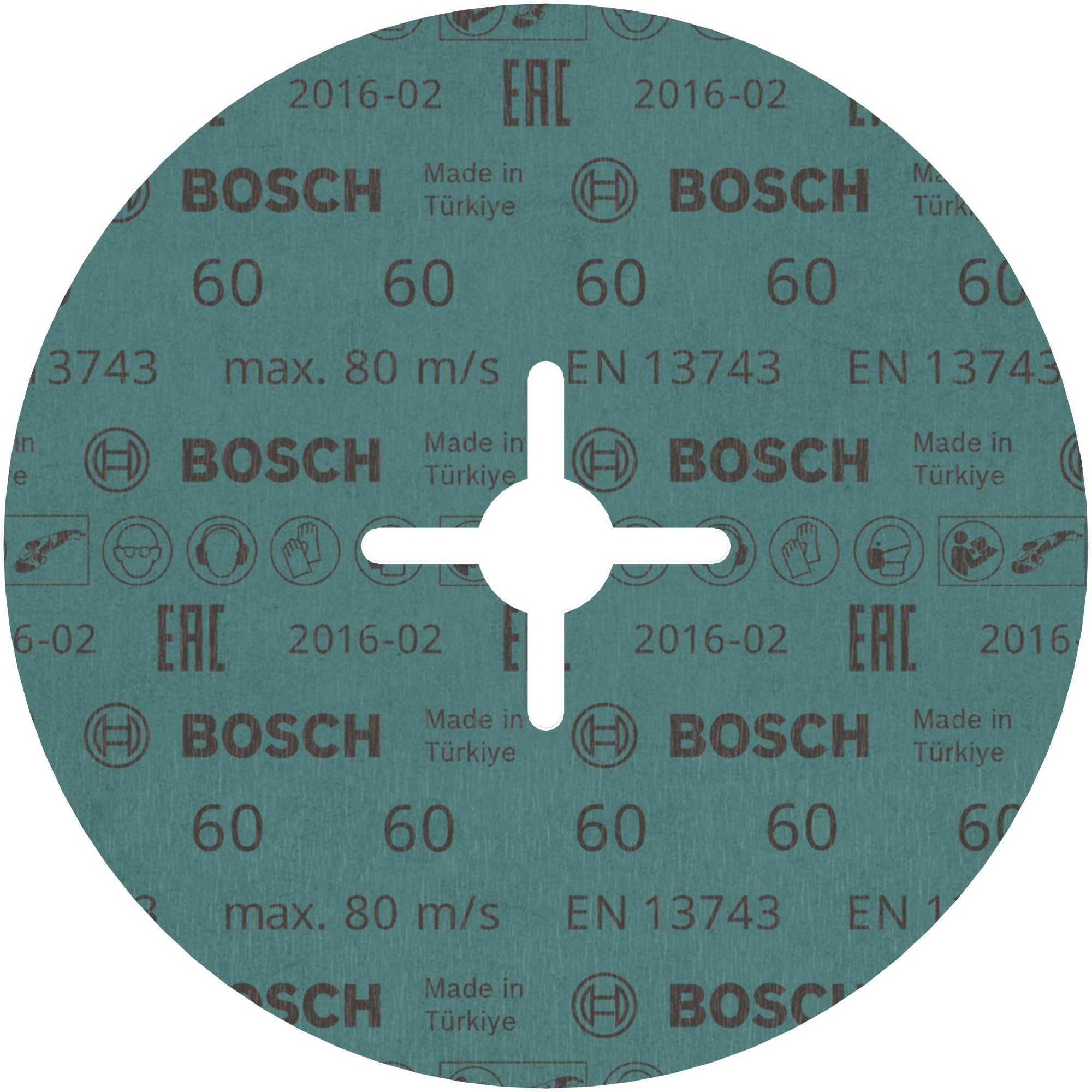 Disco de fibra PRO R574, 180 mm, G60