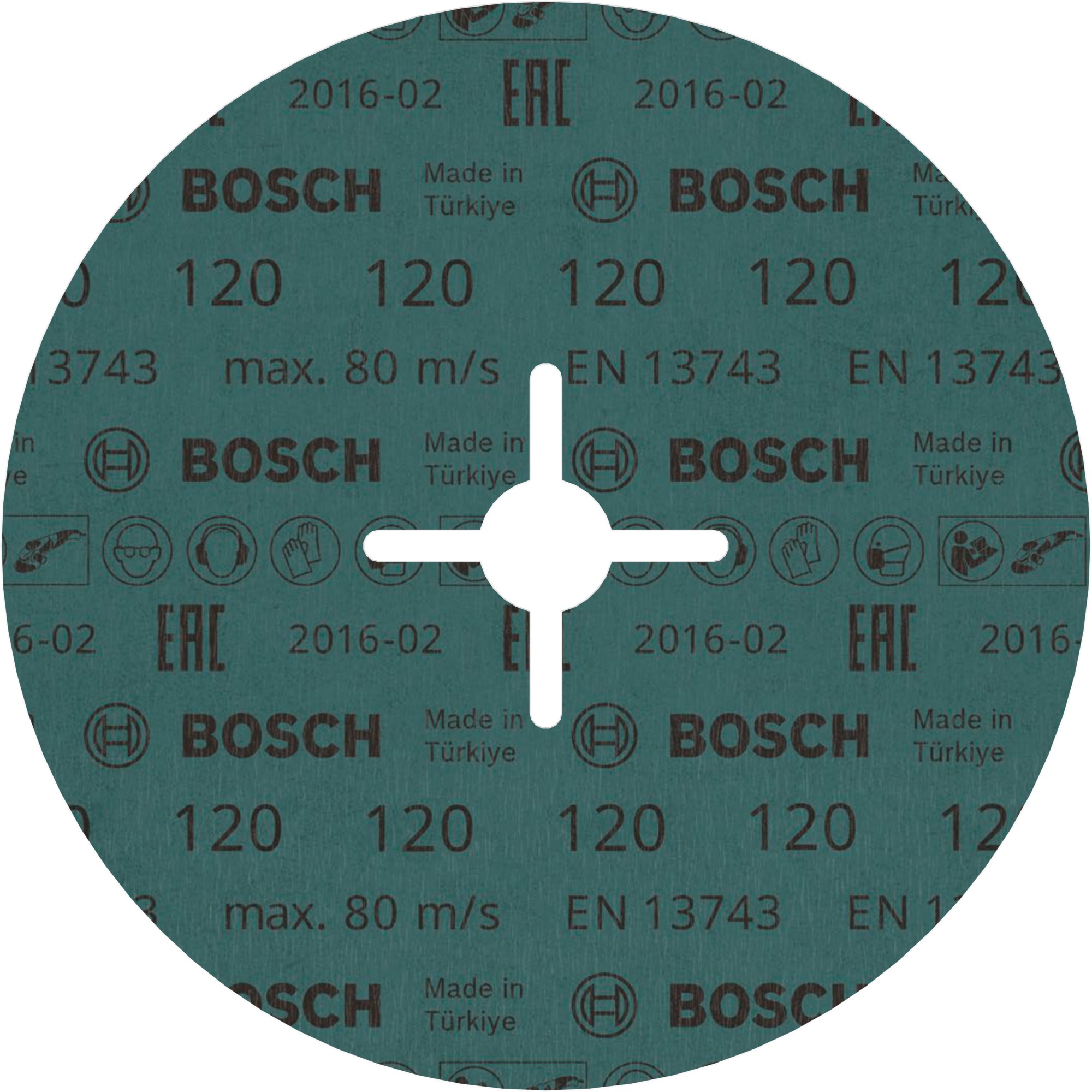 Disco de fibra PRO R574, 180 mm, G120