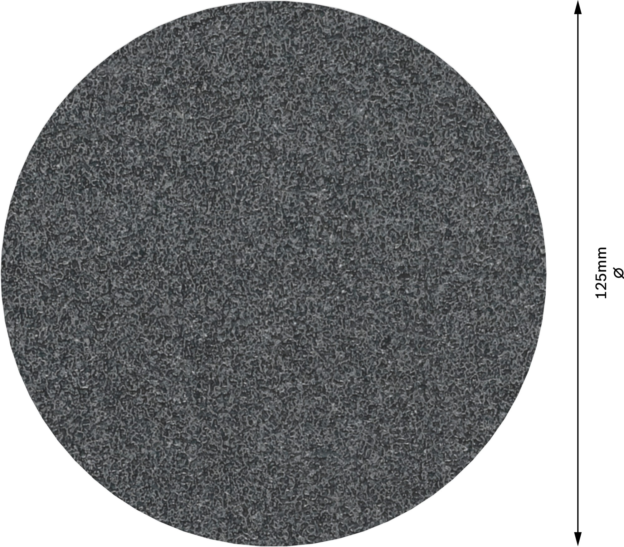 Hoja de lija PRO F355, 125 mm, G60, 10 unidades