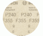 Disco de lija PRO F355, 125 mm, G240, 10 unidades