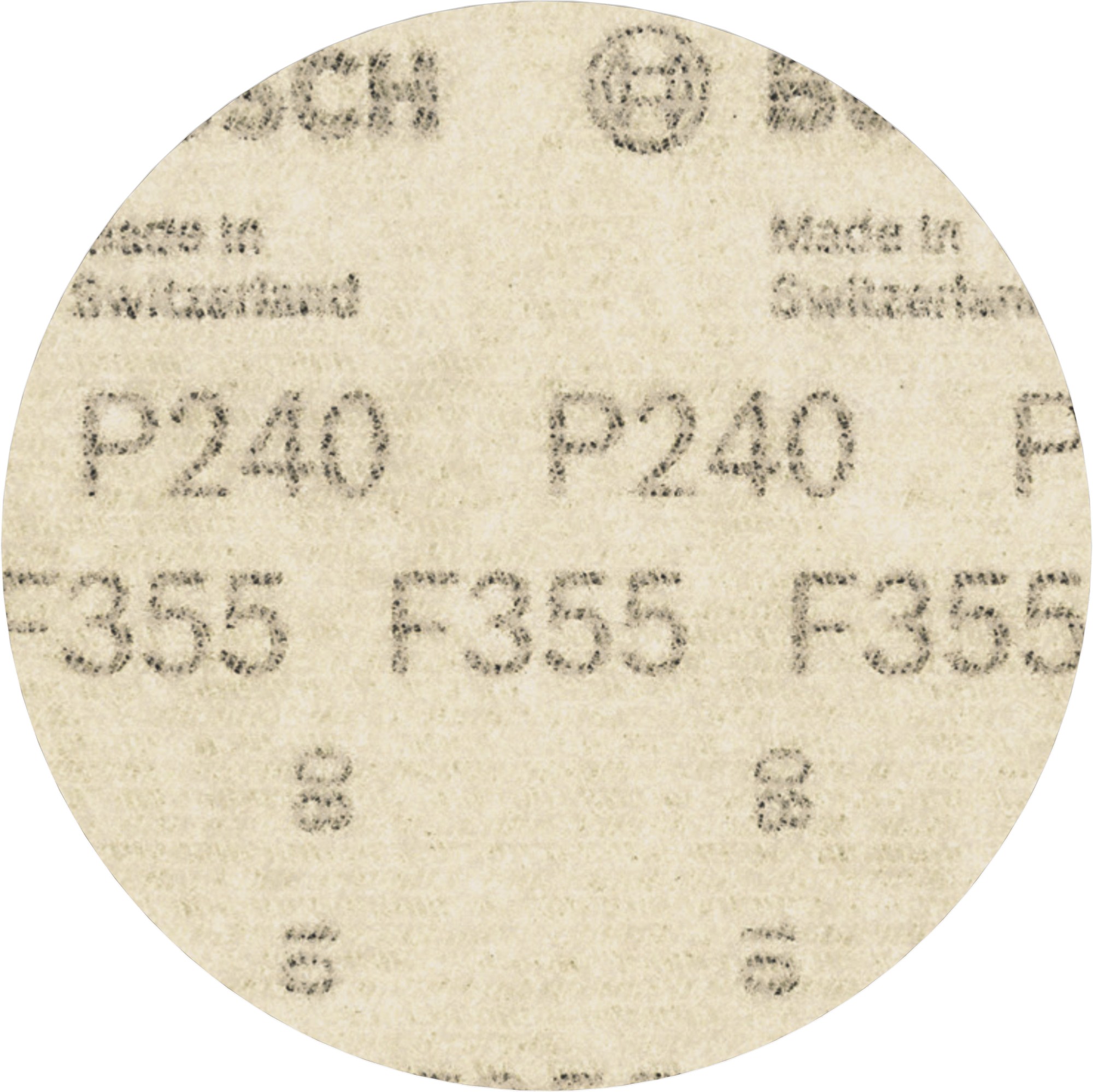 Disco de lija PRO F355, 125 mm, G240, 10 unidades