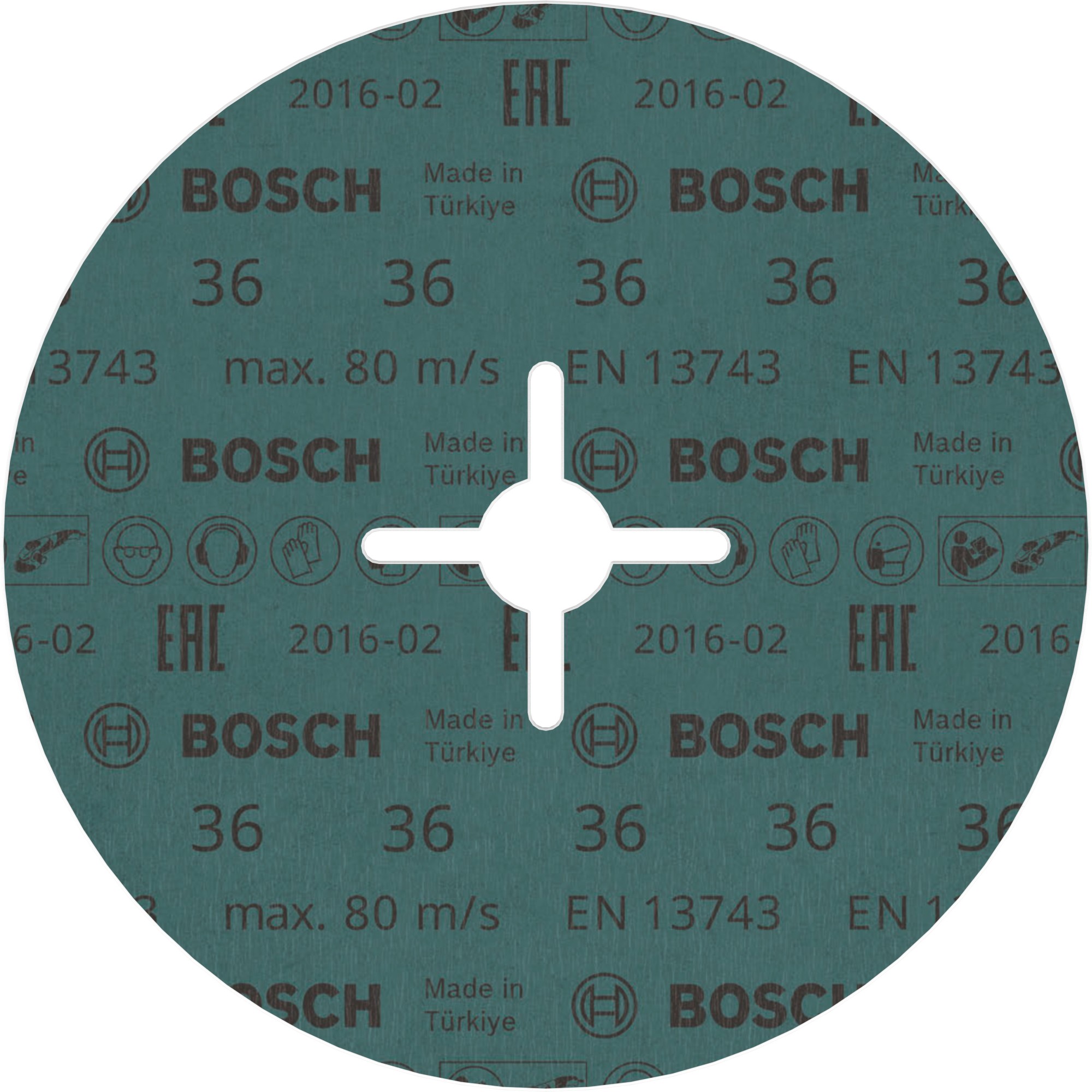 Disco de fibra PRO R574, 180 mm, G36