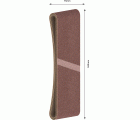 Banda de lija PRO X440, 75 x 533 mm, G120, 3 unidades