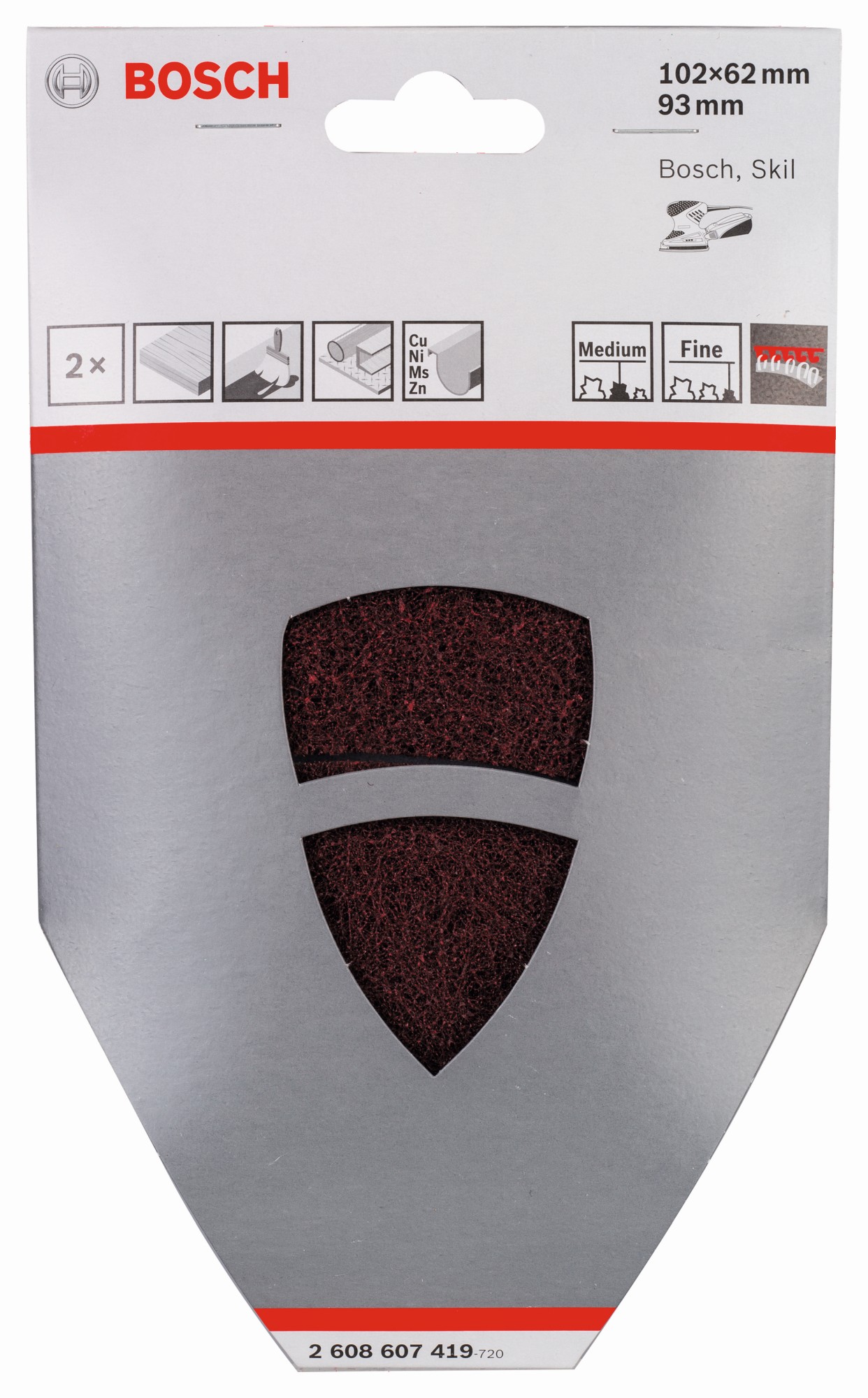 Set de 2 discos pulidores para limpieza