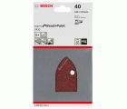 Estuche de 5 hojas de lija C430