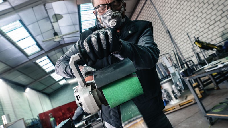 Banda de lija PRO Y580, 40 x 760 mm, G80, 10 unidades