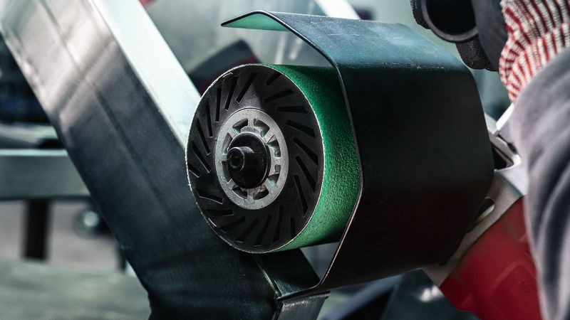 Banda de lija PRO Y580, 100 x 285 mm, 90 mm, G120, 5 unidades