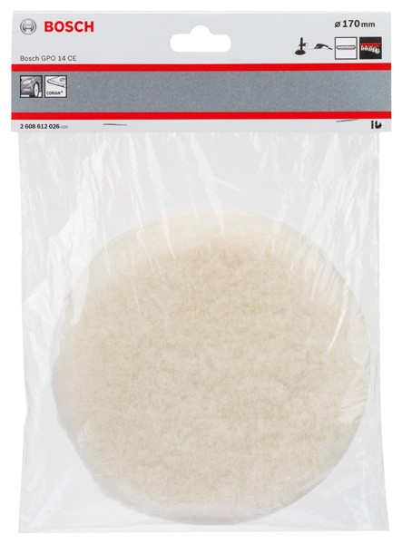 Disco de lana de oveja, Ø 170 mm