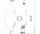 Disco de corte con diamante PRO Multi Material, 230 x 22,23 mm