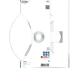 Disco de corte con diamante PRO Multi Material, 230 x 22,23 mm