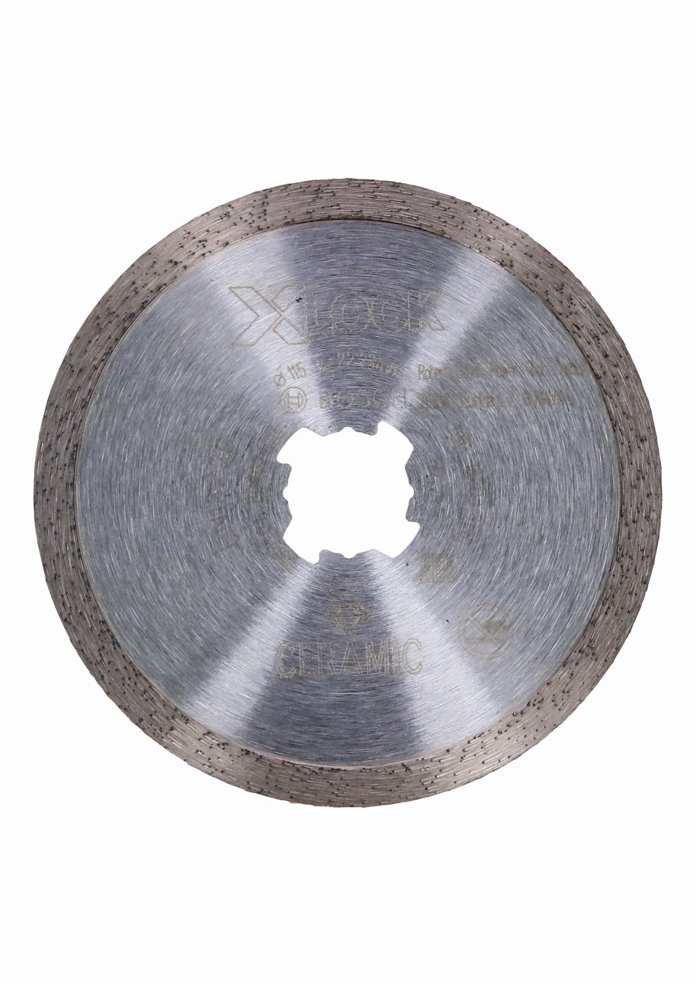 Disco de corte de diamante X-LOCK Standard for Ceramic 115x22,23x1,6x7