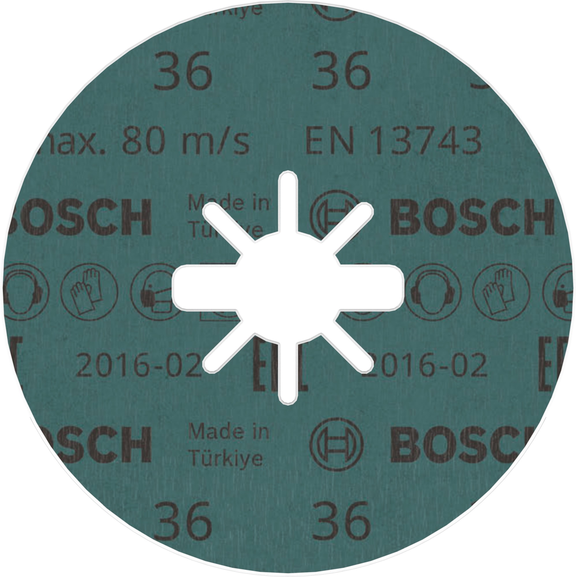 Disco de fibra PRO R574 X-Lock, 115 mm, G36