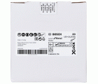 Discos de lija de fibra X-LOCK, Ø de 125 mm, G 80, R444, Expert for Metal, 1 pieza
