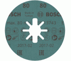 Disco de fibra PRO R780 X-Lock, 115 mm, G80