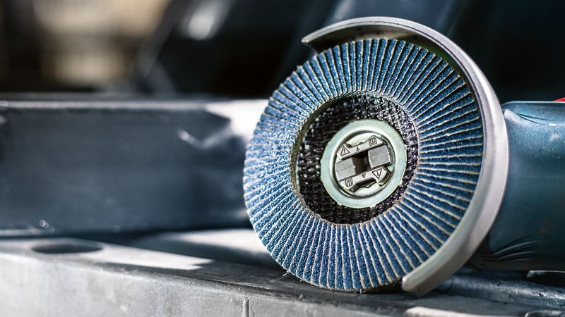 Disco de láminas PRO X571, acodado, 115 mm, G120, X-Lock