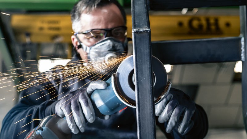 Disco de láminas PRO X571, acodado, 125 mm, G80, X-Lock