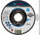 Disco de desbaste abrasivo PRO Metal, 125 x 6 x 22,23 mm, X-Lock
