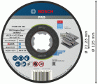 Disco de corte abrasivo PRO Stainless Steel and Metal, 125 x 1 x 22,23 mm, X-Lock, recto