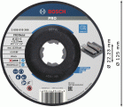 Disco de desbaste abrasivo PRO Metal, 125 x 6 x 22,23 mm, X-Lock
