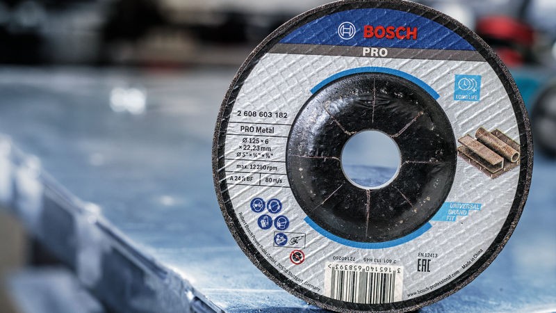 Disco de desbaste PRO Metal, 150 x 6 x 22,23 mm