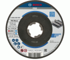 Disco de corte abrasivo PRO Metal, 115 x 2,5 x 22,23 mm, X-Lock, cóncavo