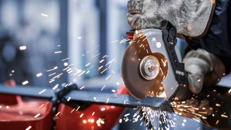 Disco de corte abrasivo PRO Metal, 125 x 2,5 x 22,23 mm, X-Lock, cóncavo