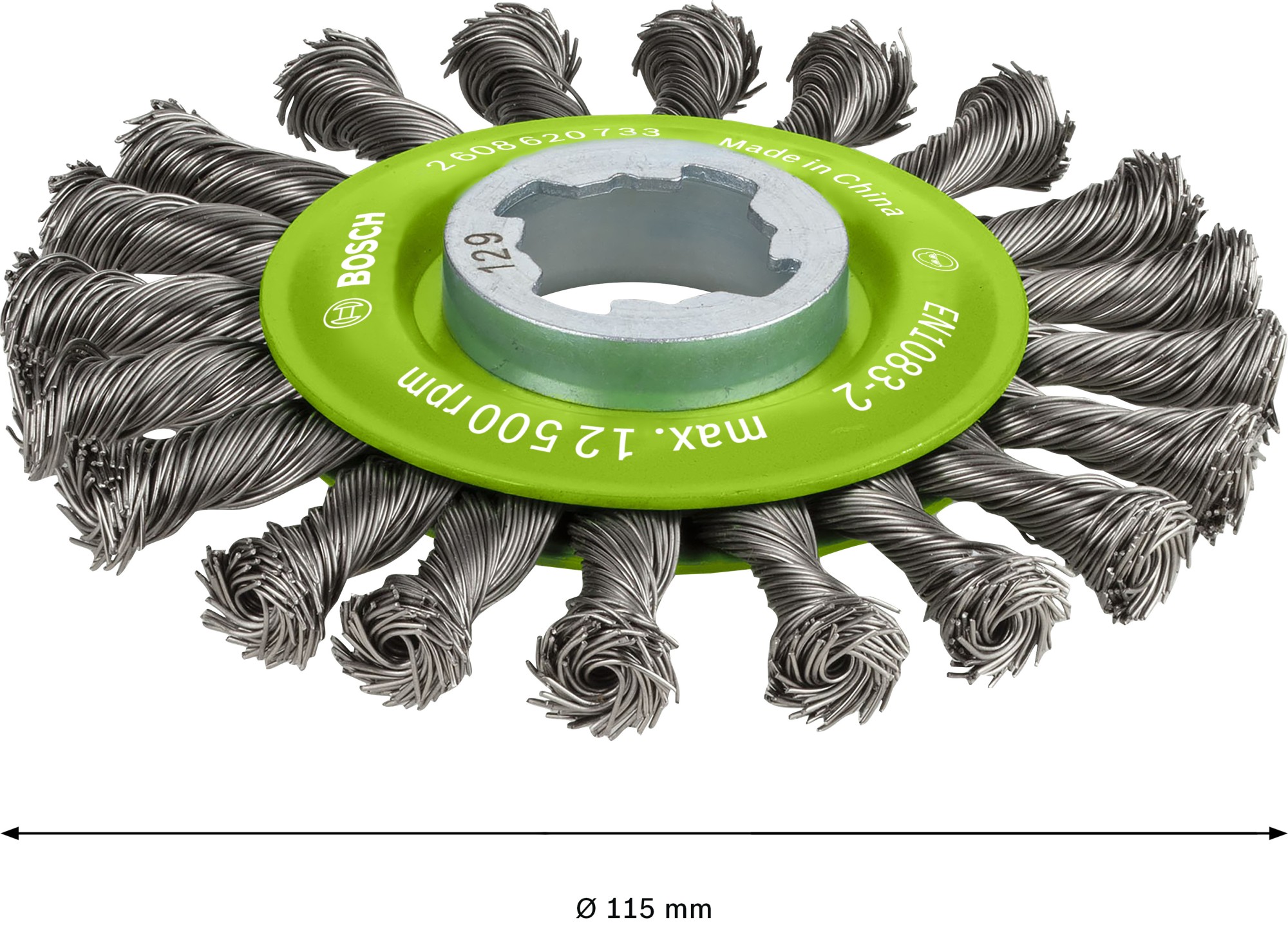 Disco de alambre PRO Stainless Steel heavy X-Lock, 115 x 0,5 mm