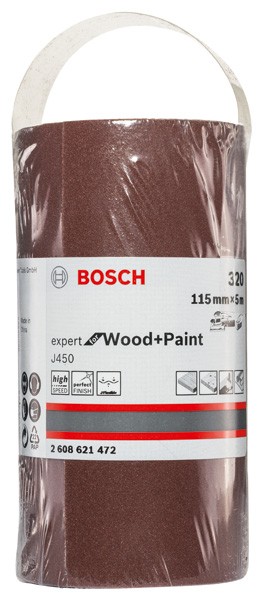 J450 Expert for Wood and Paint, 115 mm X 5 m, G320