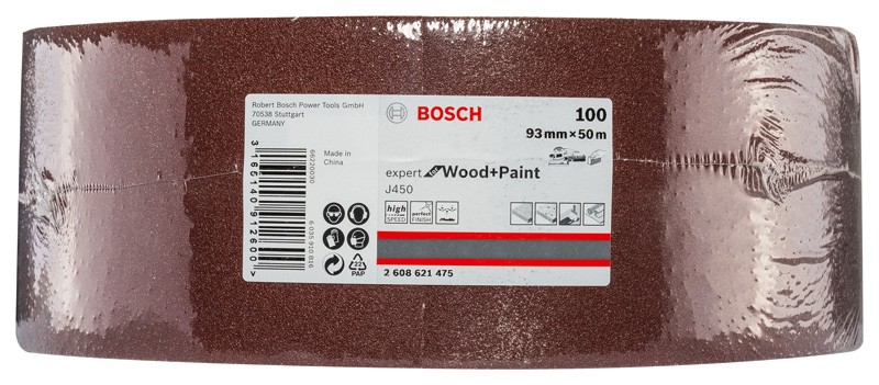 J450 Expert for Wood and Paint, 93 mm X 50 m, G100
