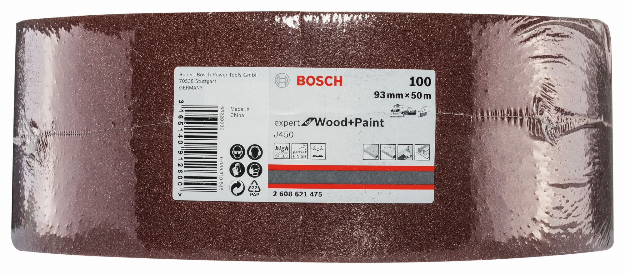 J450 Expert for Wood and Paint, 93 mm X 50 m, G100