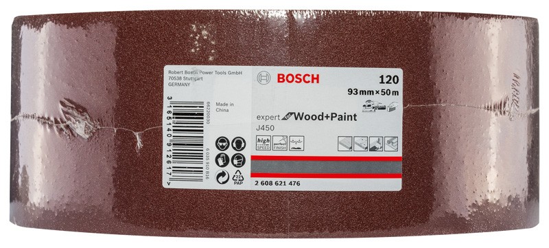 J450 Expert for Wood and Paint, 93 mm X 50 m, G120