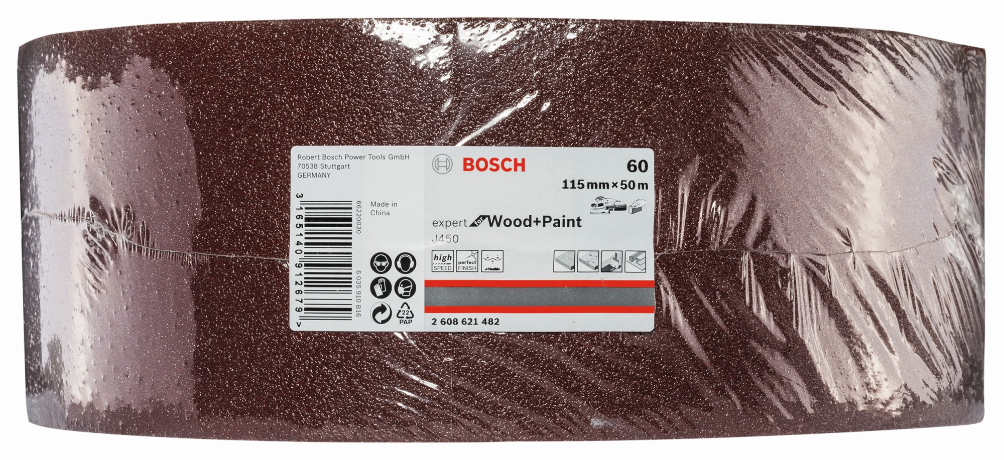 J450 Expert for Wood and Paint, 115 mm X 50 m, G60