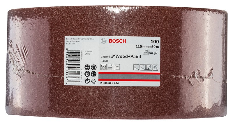 J450 Expert for Wood and Paint, 115 mm X 50 m, G100