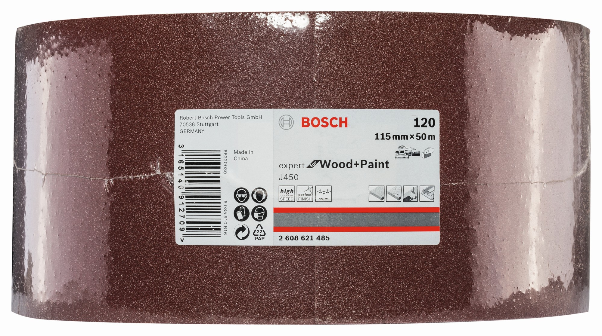 J450 Expert for Wood and Paint, 115 mm X 50 m, G120