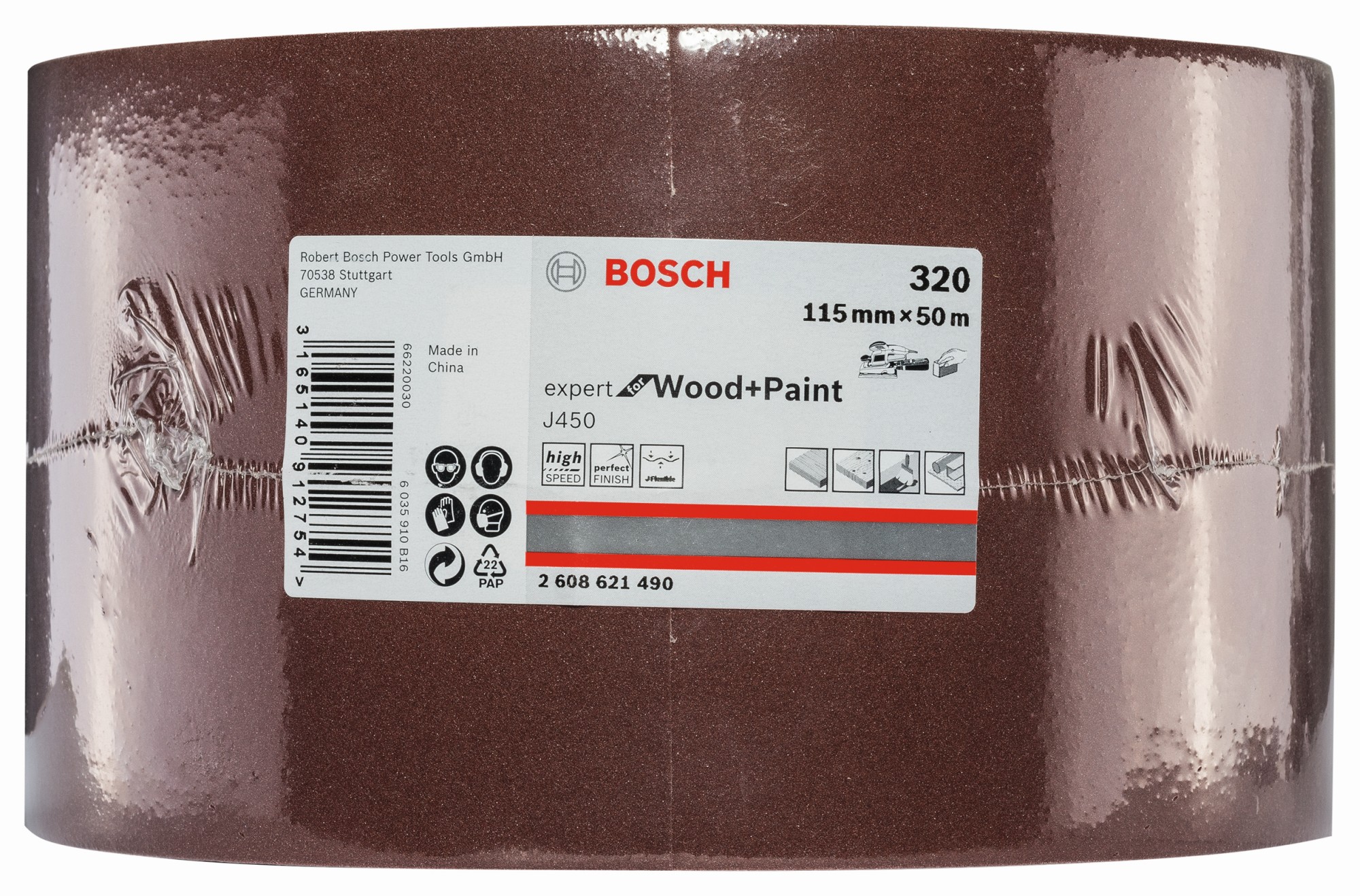J450 Expert for Wood and Paint, 115 mm X 50 m, G320