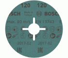 PRO R780 Fibre Disc, 115 mm, G120. D= 115 mm, 22.23 mm, 120