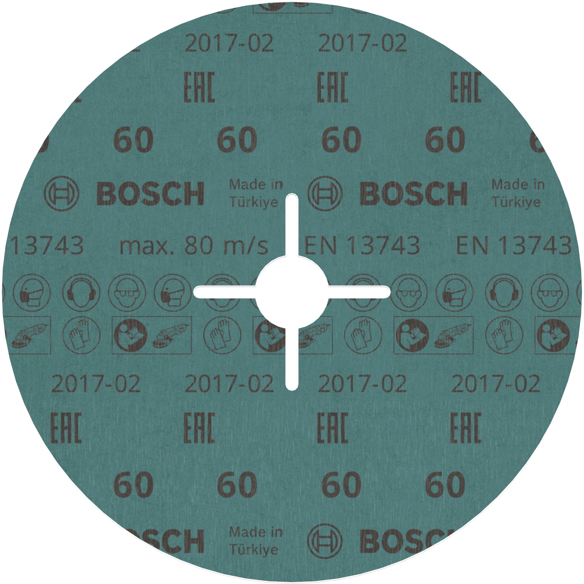 Disco de fibra PRO R780, 180 mm, G60