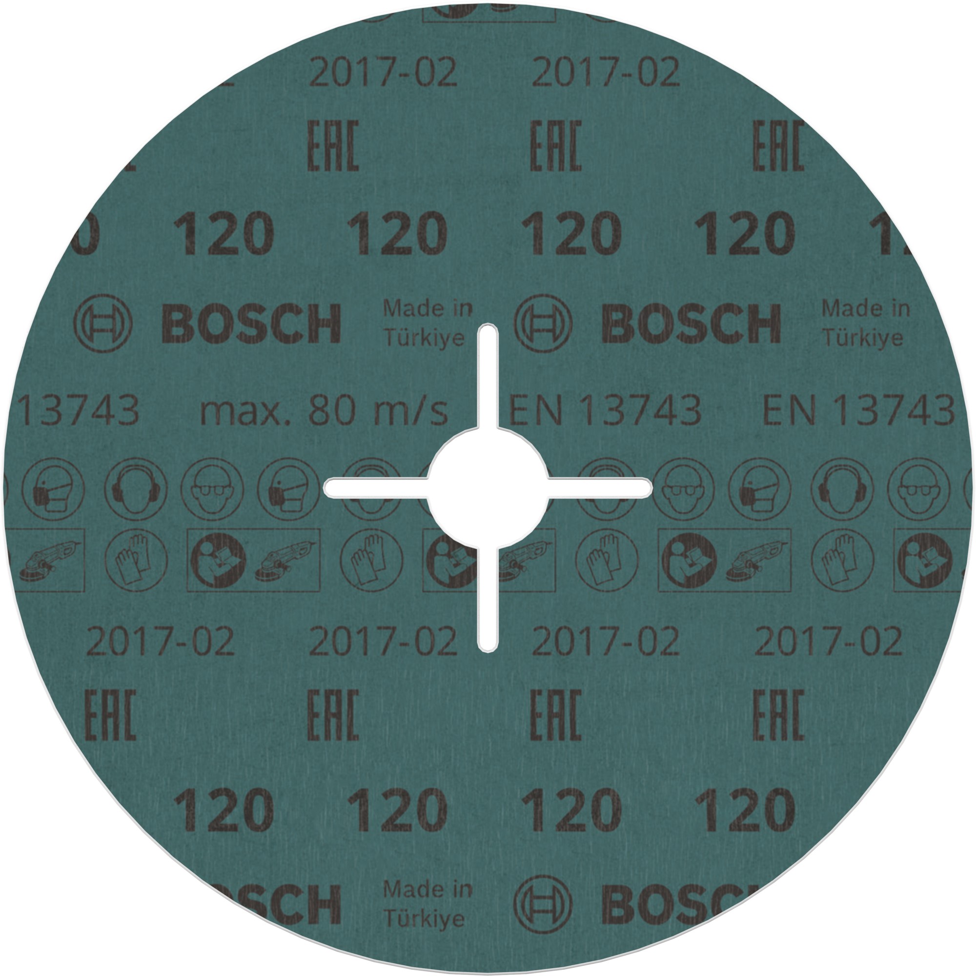 Disco de fibra PRO R780, 180 mm, G125