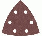 Hoja de lija PRO F460, 93 x 93 mm, G60, 5 unidades