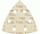 Hoja de lija PRO F460, 93 x 93 mm, G80, 5 unidades