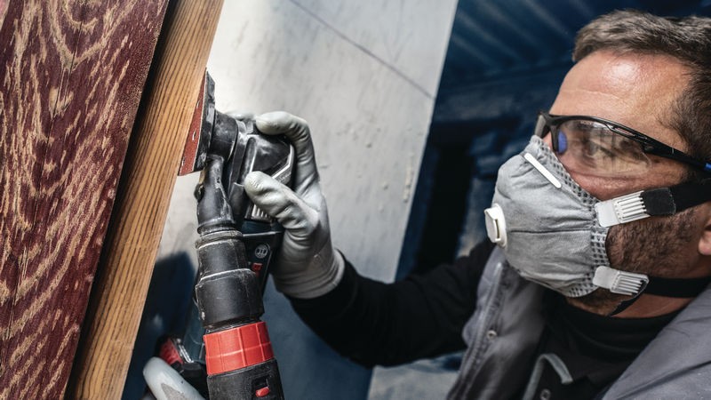 Hoja de lija PRO F460, 93 x 93 mm, G120, 5 unidades