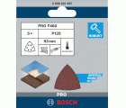 Hoja de lija PRO F460, 93 x 93 mm, G120, 5 unidades