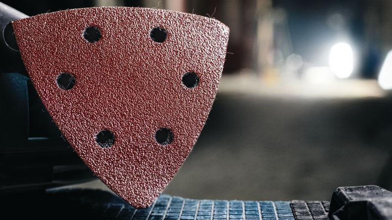 Hoja de lija PRO F460, 93 x 93 mm, G180, 5 unidades