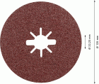 Disco de fibra EXPERT R781 Prisma Ceramic X-LOCK de 125 mm, 22,23 mm, G 60