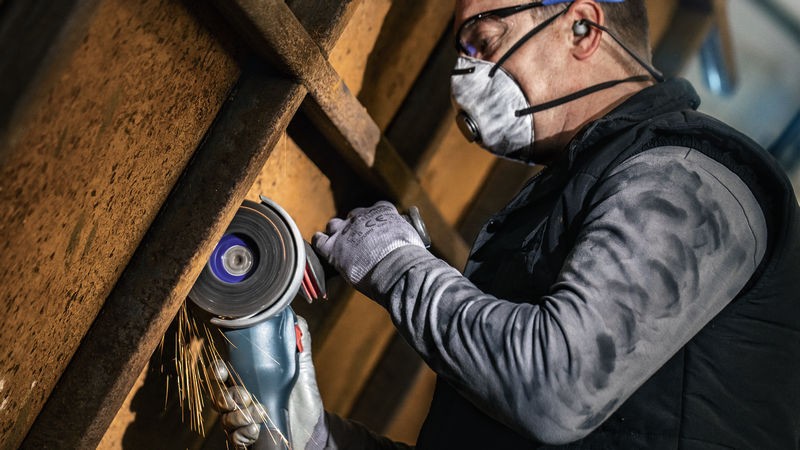 Disco de limpieza PRO N377, 125 mm, 22,23 mm, X-Lock