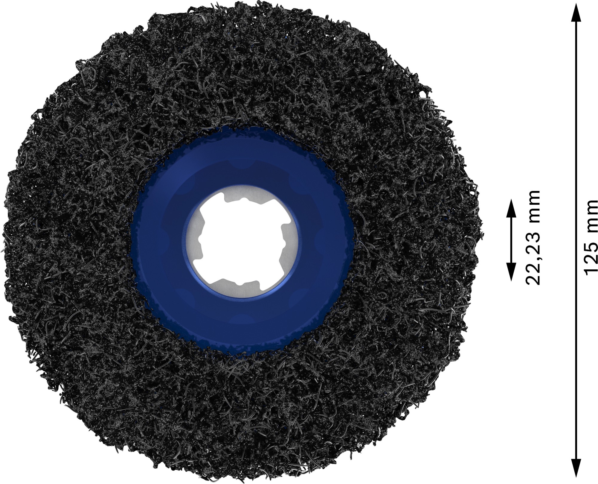 Disco de limpieza PRO N377, 125 mm, 22,23 mm, X-Lock